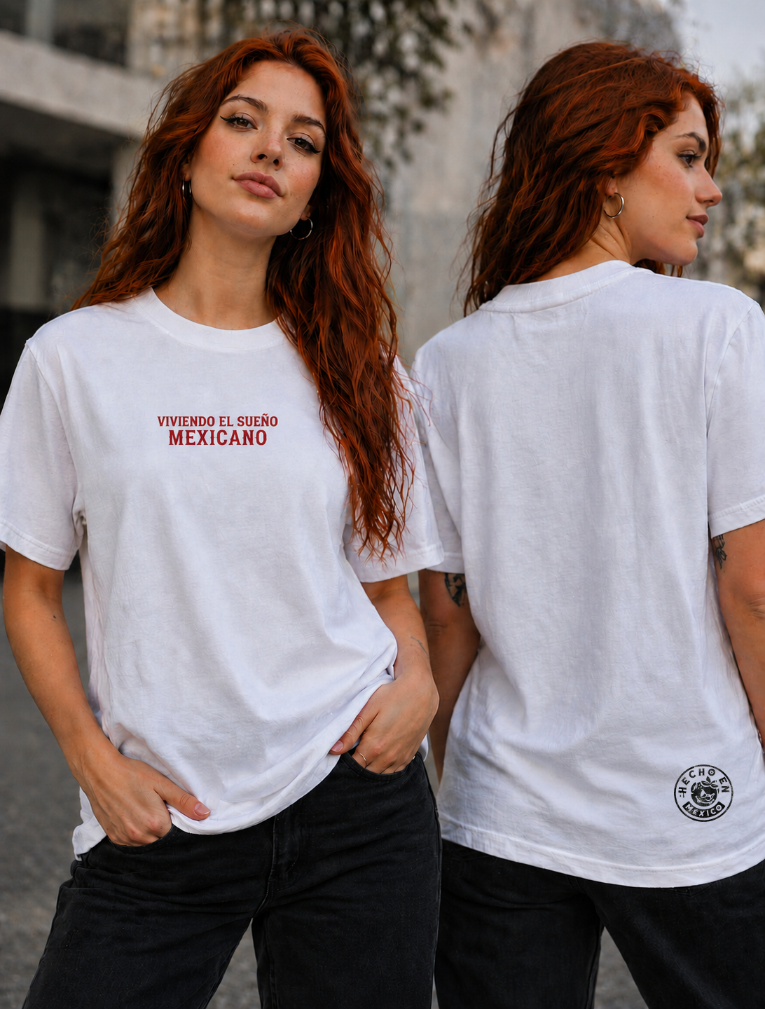 El_Sue_o_Mexicano_Tee_White_Model