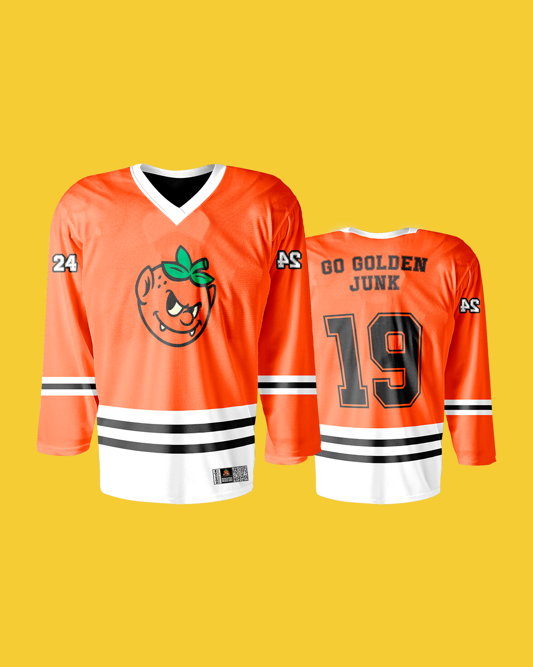 Jersey Hockey Naranja