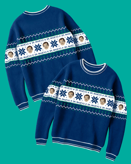 CHILO SUÉTER x Fernando Uzcanga SIMPSON AHUEVO