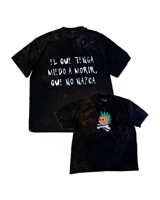 T- SHIRT - NARANJA PUNK