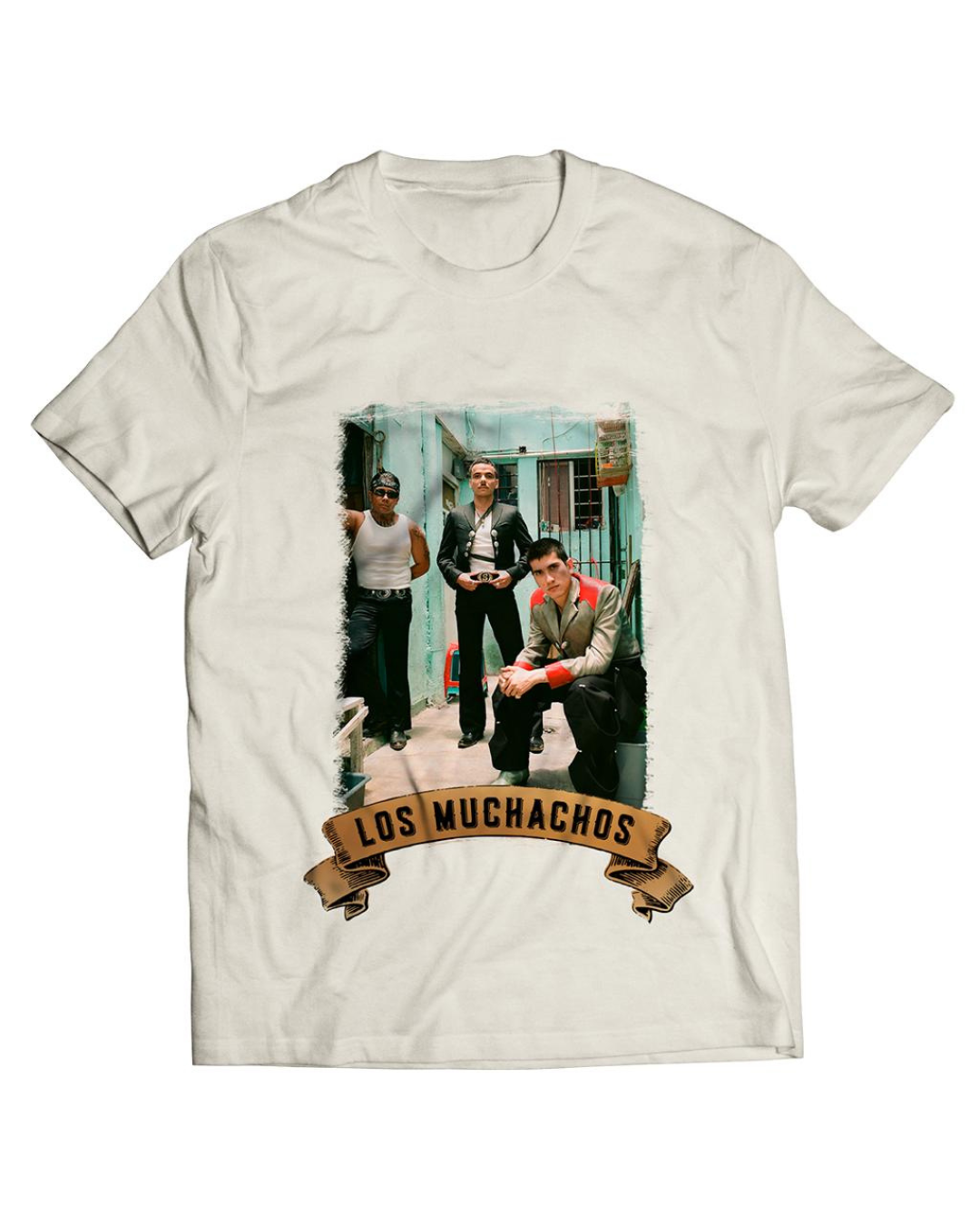 Los Muchachos Photo Tee Cream