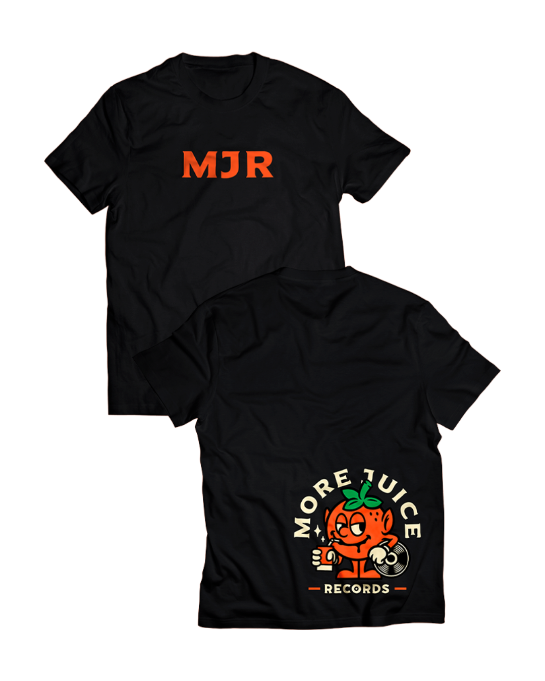 MJR Classic Tee Black – More Juice Merchandise
