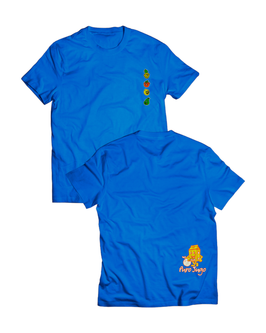 More Juice Fruits Tee Blue