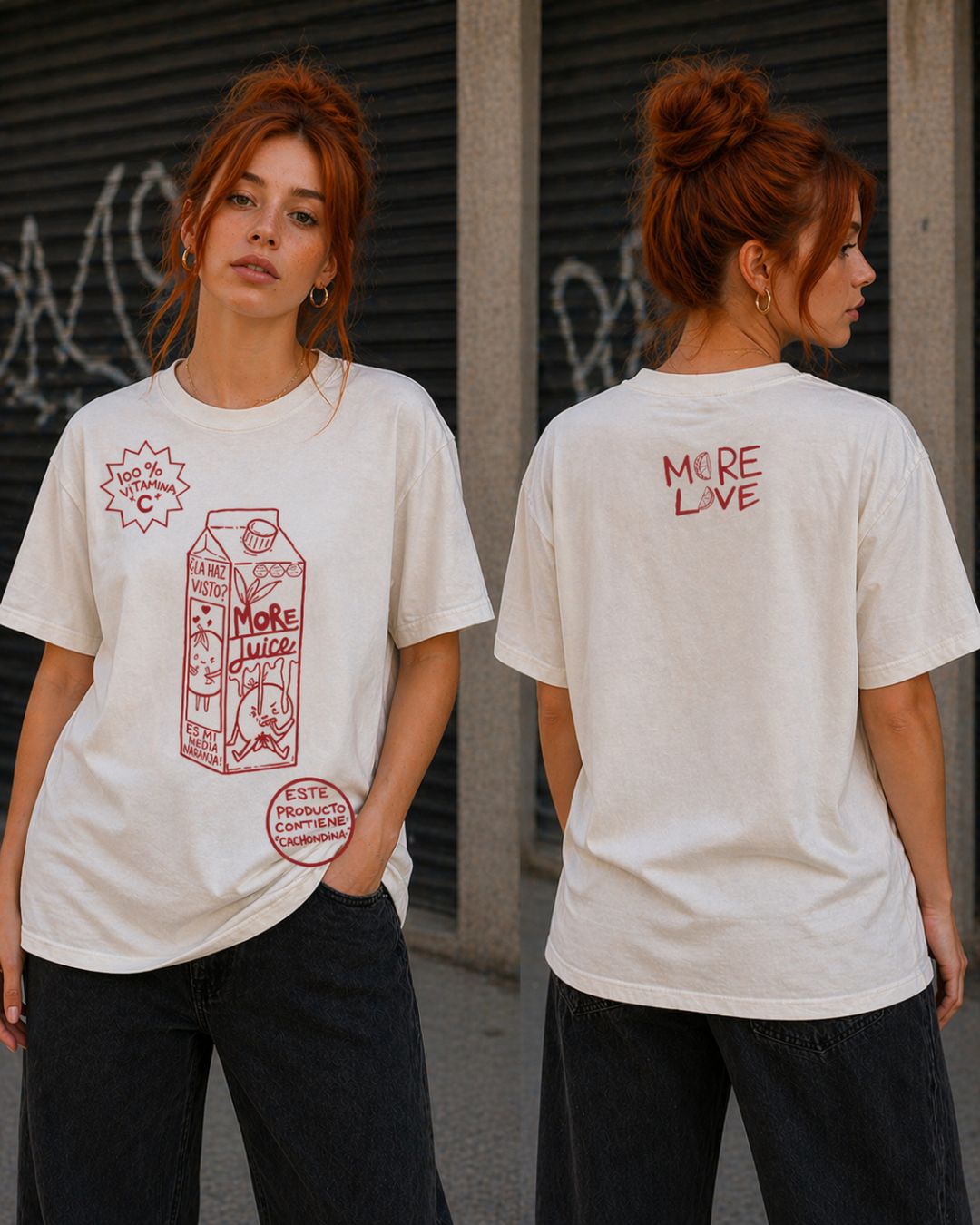 More Juice Milk Tee Cream | Model