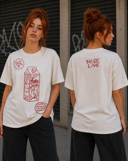 More Juice Milk Tee Cream | Model