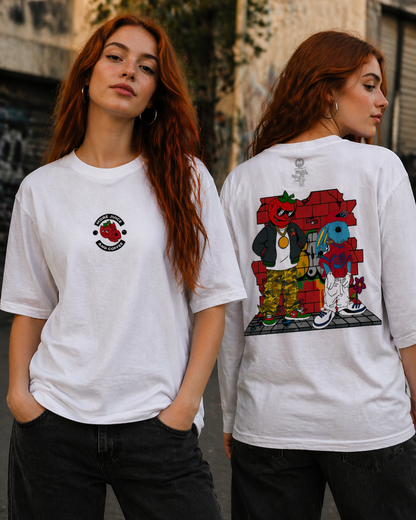 More_Juice_Street_Longsleeve_White | Model