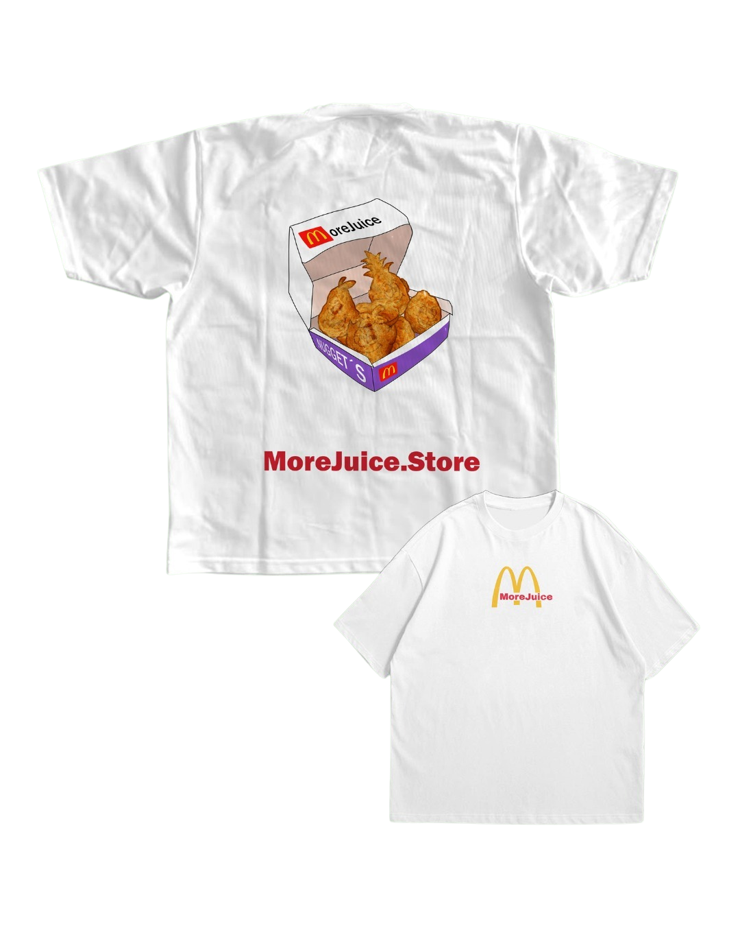 Playera MoreJuice Nuggets Graphic