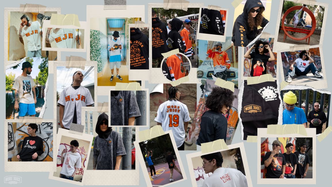 Productos Merch Oficial More Juice Records