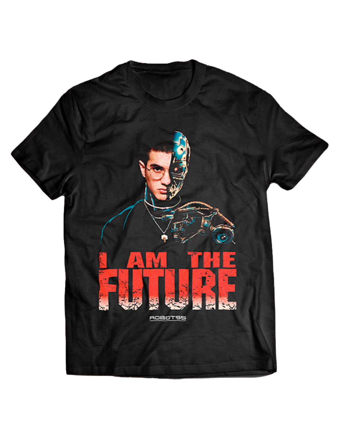 Robot95 Future Tee Black