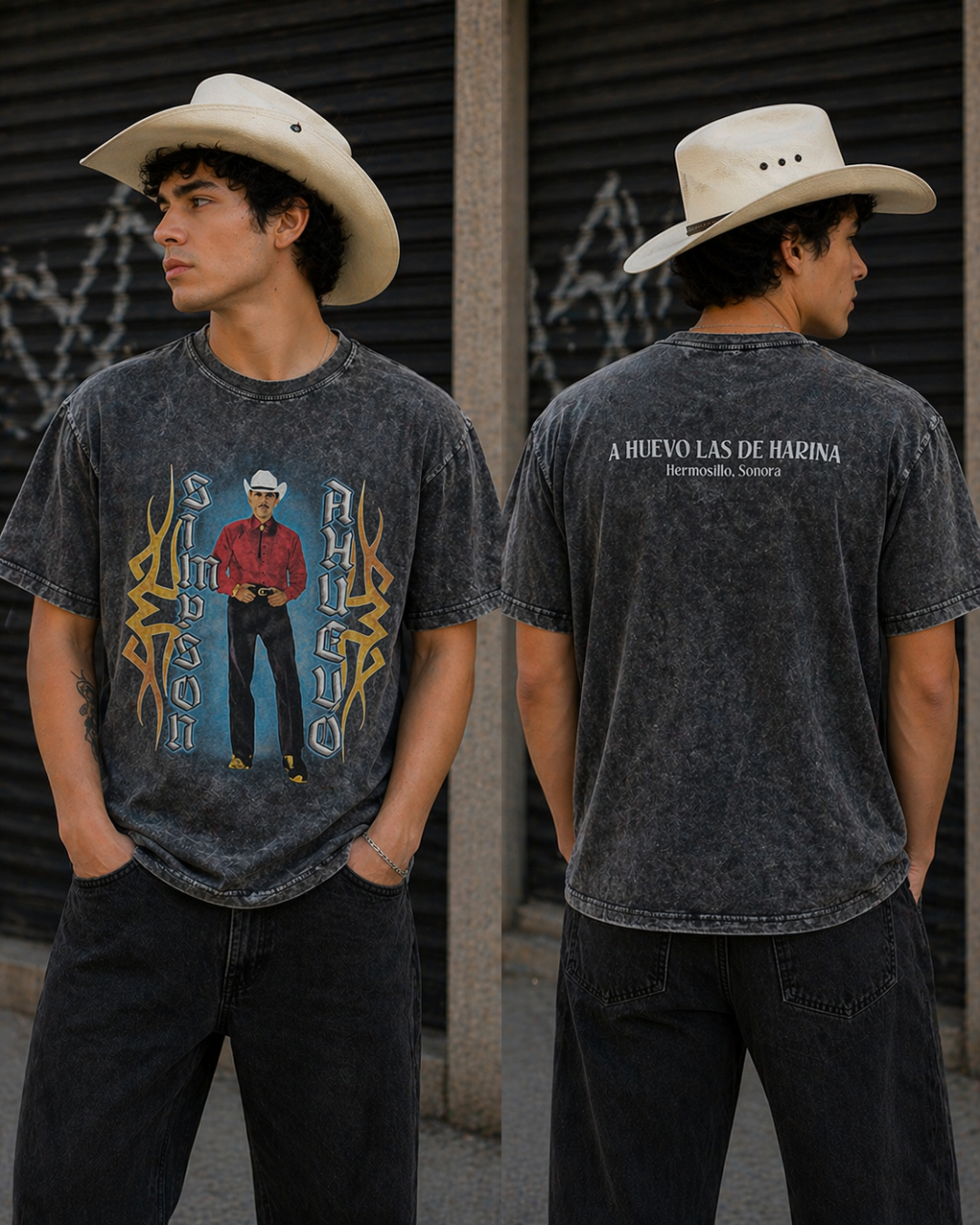 Simpson Ahuevo Vintage Tee Acid Wash | Model